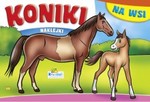 Malowanka Koniki na wsi -  Koń z brązowym źrebakiem (B5, 16 stron)
