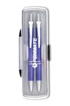 Komplet B+M długopis, ołówek automatyczny ciemnoniebieski