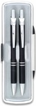 Komplet B+M Lux długopis, ołówek automatyczny czarny
