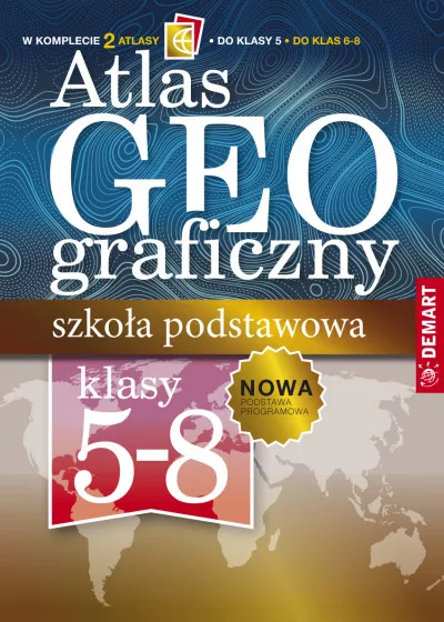Atlas geograficzny szkoła podstawowa 5-8