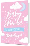 Karnet B6 Baby shower Dziewczynka K.B6-1863
