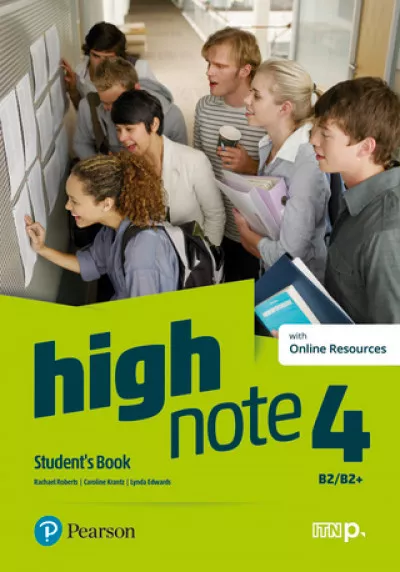 High Note 4. Poziom  B2/B2+ . Studentsbook + Benchmark + kod (Digital Resources + Interactive eBook) kod wklejony 2022