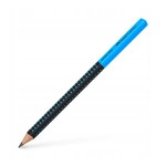 Ołówek Jumbo Grip two tone czarno-niebieski