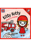 Kitty Kotty Meets a Fireman. Kicia Kocia poznaje strażaka, wersja angielska