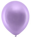 Balony Rainbow 30cm metalizowane, fiolet: 1op./10szt.