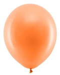 Balony Rainbow 30cm pastelowe, pomarańczowy: 1op./10szt.