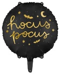 Balon foliowy Hocus Pocus, 45cm, czarny
