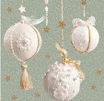 Serwetki Lunch Daisy BN - Charming Baubles on Sage SDGW019001