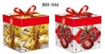 Pudełko na prezenty, Święta 15x15x15cm, mix 2 wzorów