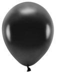 Balony lateksowe czarne, metalizowane 12" op. 100szt.