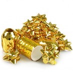Zestaw do dekorowania prezentów złoty