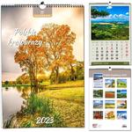 Kalendarz ścienny B3 2023 13-planszowy Krajobrazy