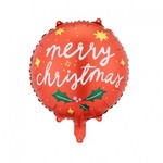 Balon foliowy Merry Christmas, 45cm