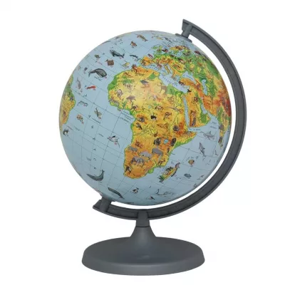 Globus 250 zoologiczny podświetlany