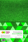 Arkusz piankowy brokatowy zielony A4 5ark