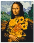 Malowanie po numerach - Mona Lisa 40 x 50
