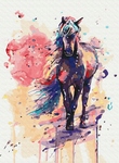 Malowanie po numerach - Fantastyczny koń 40 x 50 cm