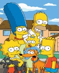 Malowanie po numerach - Simpsonowie 40x50cm