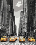 Malowanie po numerach - New York Taxi 40 x 50 cm
