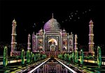 Magiczna zdrapka Taj Mahal
 40.5x28.5 cm