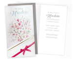 Karnet PM Urodziny, różowe kwiaty PM-270