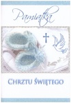 Karnet Chrztu św. dla chłopca PP-1577