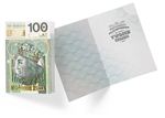 Karnet Urodziny Banknoty - 100 złotych (męski) PP-2183