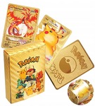 Karty Pokemon 55 kart Złote