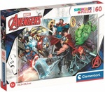 Puzzle 60 elem SuperKolor The Avengers 2
