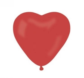 Balony serca małe - ciemne czerwone op.100szt.