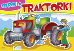 Kolorowanka. Co robią traktorki? - Traktor wymiana koła (A5, 16 str.)