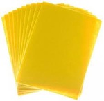 Filc A4 ciemny żółty 1mm 10szt/pacz