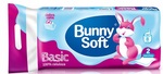 Papier toaletowy Bunny Soft Basic biały 2-warstwowy