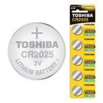 Bateria Toshiba CR2025 5szt/blister