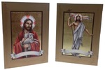 Karnet B6 Wielkanoc religia, ikony mix 2 wzorów