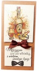 Karnet DL EKO Ręcznie robiony Urodziny męskie, Whisky