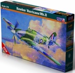 Model do sklejania 1:72 Samolot Hawker Hurricane Mk. II
 Zestaw farby + pędzelek