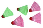Lotki plastikowe badminton 20szt mix kolorów