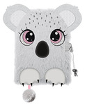 Pamiętnik z kłódką 3D włochacz A5 96 kartek Bambino Premium Koala