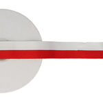 Tasiemka rypsowa biało-czerwona 25mm 30m