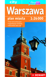 Plan miasta - Warszawa plastik 1:26 000