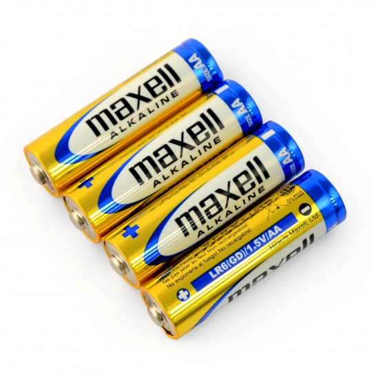 Bateria Maxell LR6 4szt/folia
