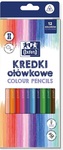 Kredki ołówkowe Oxford Kids regular 12 kolorów