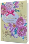 Karnet urodziny kwiaty, różowe HM200-2698
