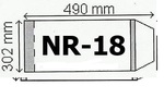 Okładki na podręczniki A4 regulowane nr 18 - 302 mm x 490 mm - (paczka = 50 szt)