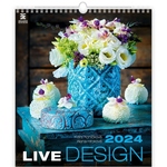 Kalendarz ścienny 2024 EX Live Design