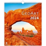 Kalendarz ścienny 2024 EX Geo  Art