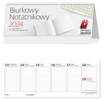 Kalendarz biurkowy 2024 Notatnikowy tygodniowy