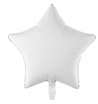 Balon foliowy gwiazdka 48cm biały