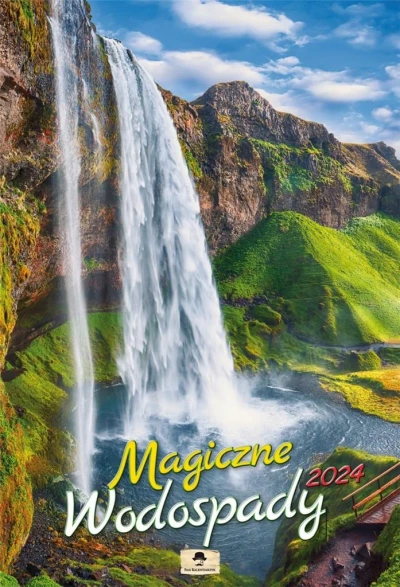Kalendarz ścienny A3 VD 2024 Magiczne wodospady